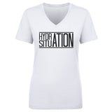 Marcellus Wiley Women's V-Neck T-Shirt | 500 LEVEL